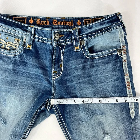 Super sexy Rock Revival Cameo Boot Cut Jeans Size 31